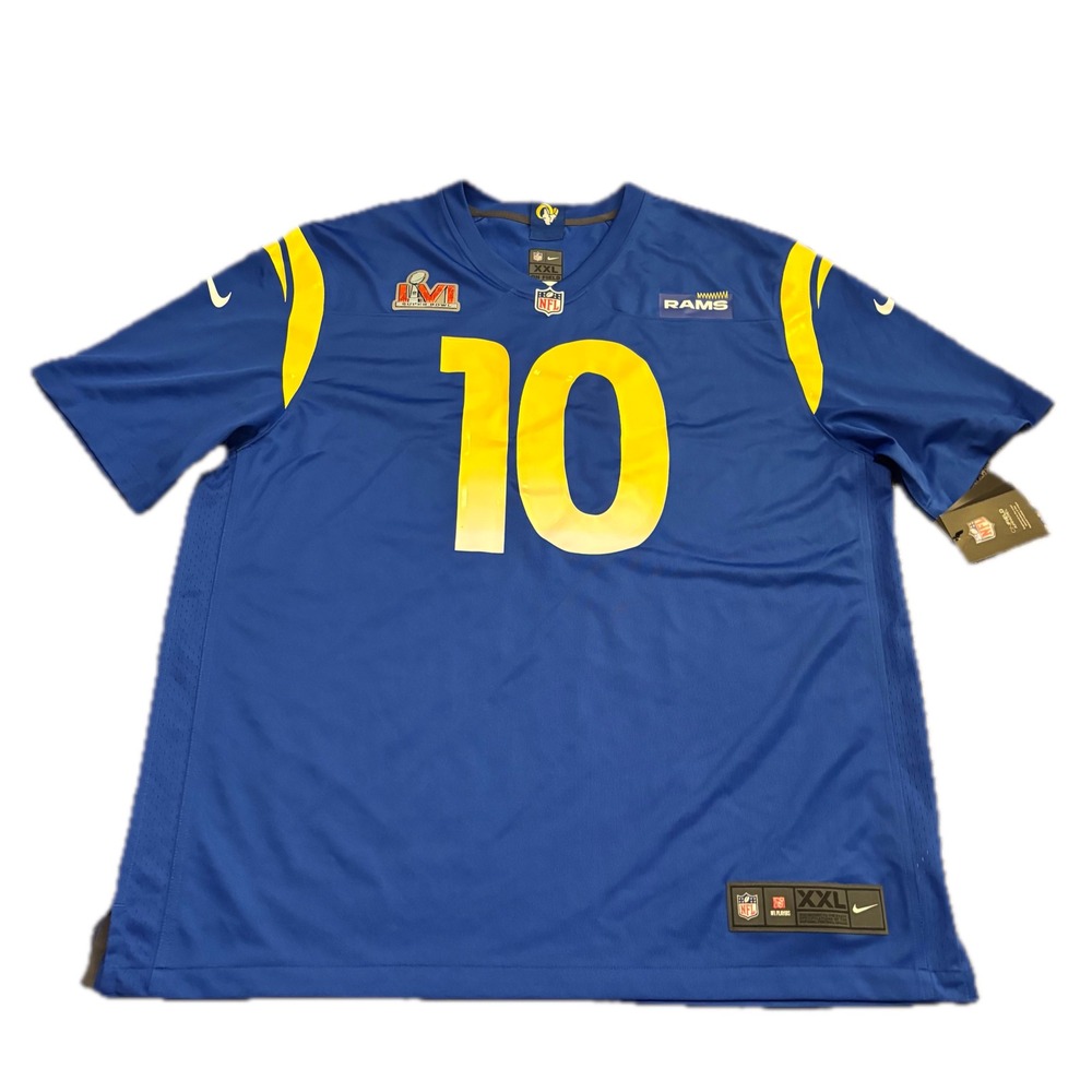 Nike Los Angeles Rams Cooper Kupp Super Bowl LVI Jersey Mens XXL Blue 67NM-LRGH